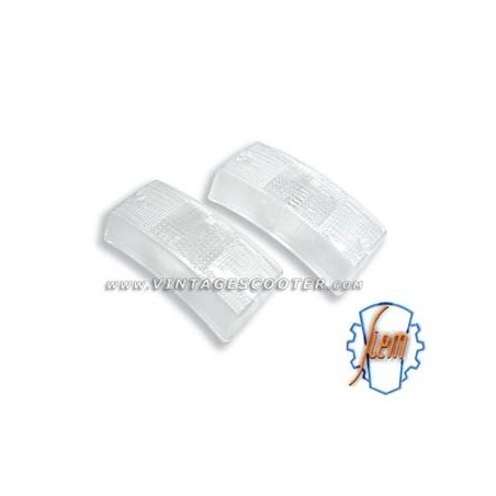 Cabochons De Clignotants Avant Transparents SIEM Vespa Px